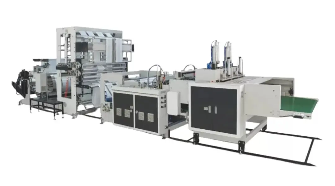 2 – 4 Line Slicing T-Shirt Bag Cutting Machine