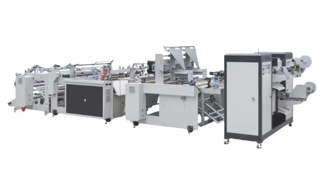 Double Line Perforated Multi-Fold Garbage Roll Bag Cutting Machine