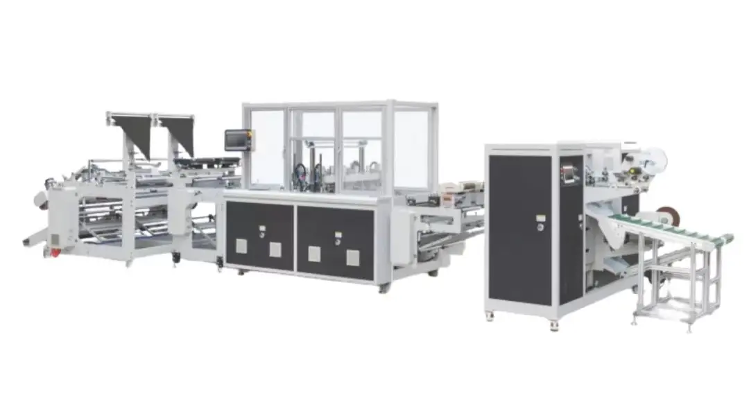 Double Line Perforated VAR-GEL System Garbage Roll Bag Cutting Machine – Yıldız Kaynak - EVSEL