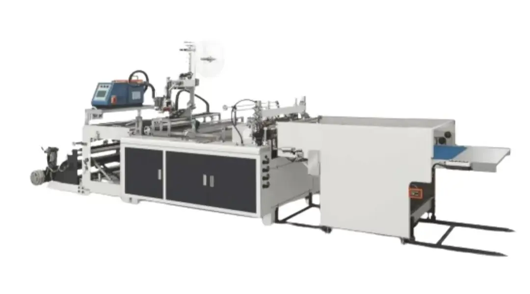 Robotic Cargo Bag Side Cutting Machine with Glue Unit