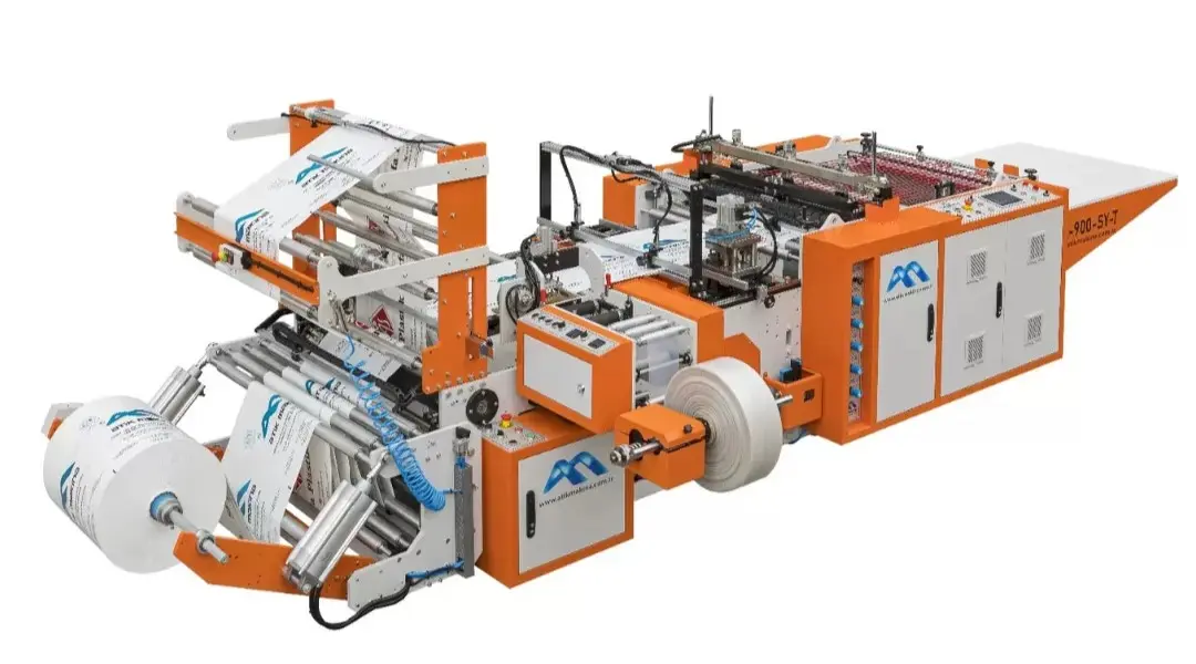 Takviyeli Poşet – Torba Kesim Makinesi ATK – 900