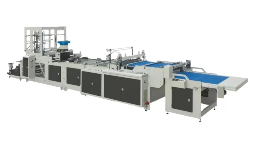 Zippered and Side Weld Bag Cutting Machine