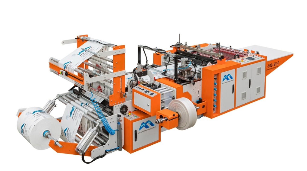 Takviyeli Poşet – Torba Kesim Makinesi ATK – 900