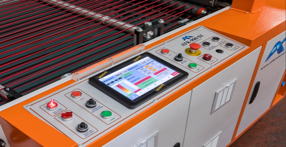 Takviyeli Poşet – Torba Kesim Makinesi ATK – 900